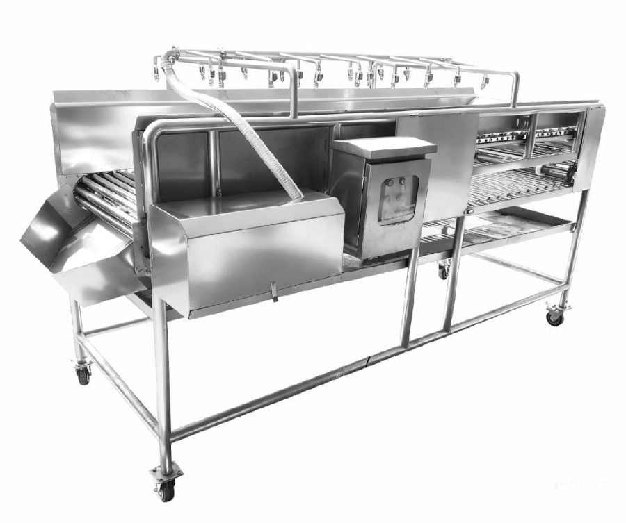 Roller cleaning machine